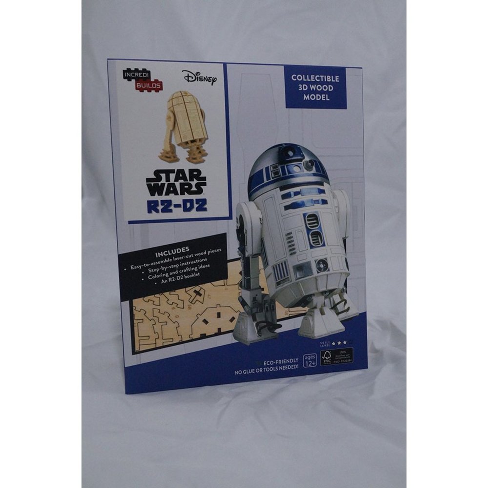 NWT Star Wars R2-D2 Wooden Puzzle